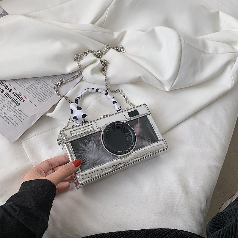 Personality Creative Fun Camera Handbag Mini Bag Ladies Ins Fashion Crossbody Shoulder Bags Women Handbags Ladies