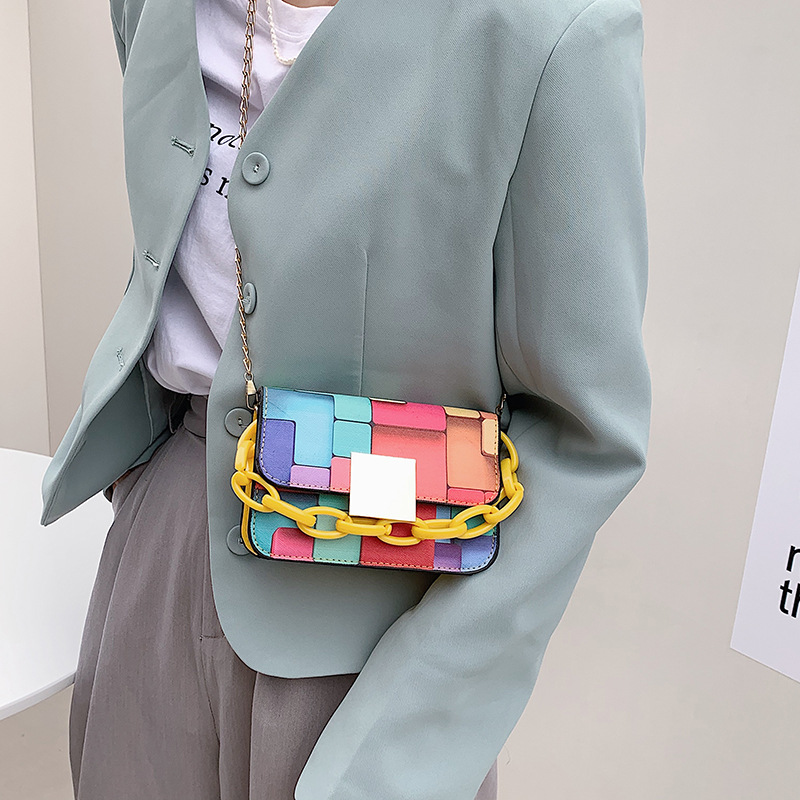 Square Bag Girls Designer Purses 2021 Handbags For Women  Luxury Bags Women Hand Bags Ladies