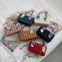 Chain Crossbody Small Square Handbag Fashion Portable Box Shoulder Bag
