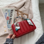 Chain Crossbody Small Square Handbag Fashion Portable Box Shoulder Bag