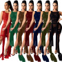 New Style Sexy Skinny sleeveless women dress short night club dress solid color ladies summer dresses 2021