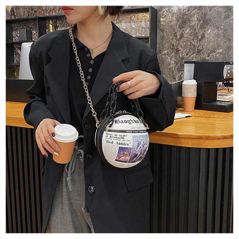 2021 Women's Handbag Painted Graffiti Bags Women Basketball Handbags Luxury Handbags for Women Basketball Purses