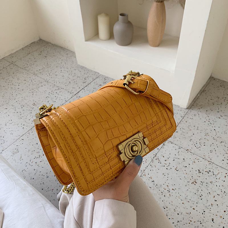 2021 New arrivals stone pattern small square bags women handbags ladies fashion handbags for women purses and handbags