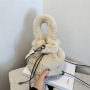 New plush faux fur bucket bag women handbags luxury handbag for women purses and handbags