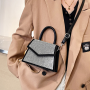 Hot sales designer diamond small square bag purses and handbags for women bags handbags