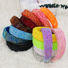 Women's Solid Color Bright Brick Headband Headwear