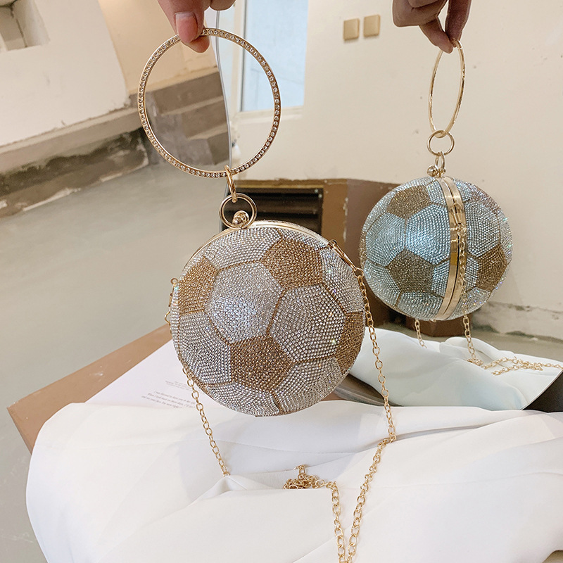 2021 New Design Luxury Designer Purses and Handbags for Women Bling Chain Bags Women Handbags Basketball Purse