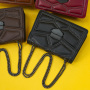 Famous Brands Luxury Crossbody Bags Women Pu Leather Handbags Elegant Ladies Shoulder Bag Ladies Handbags Women Bags
