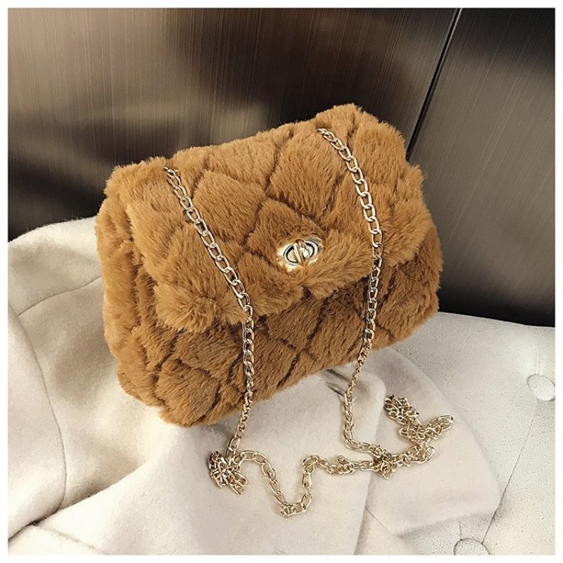 New Arrivals  Furry Fur Purses and Handbags for Women Hand Bags Handbags 2021