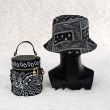 Black purse and hat