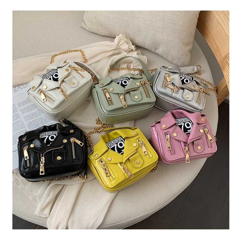 2021 New Jacket Single Shoulder bag Pu Leather Girls Crossbody Handbags Purses 2020 luxury Handbags For Women