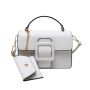 2021 New Korean Version Crossbody Bag Large-Capacity Stitching Belt Buckle Shoulder Bag Ins Trendy Purse and Handbags