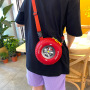 Children's Schoolbag Tire Shape Ladies Backpack Shoulder Bag