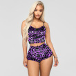 Leopard purple