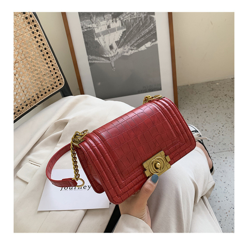 2021 New arrivals stone pattern small square bags women handbags ladies fashion handbags for women purses and handbags