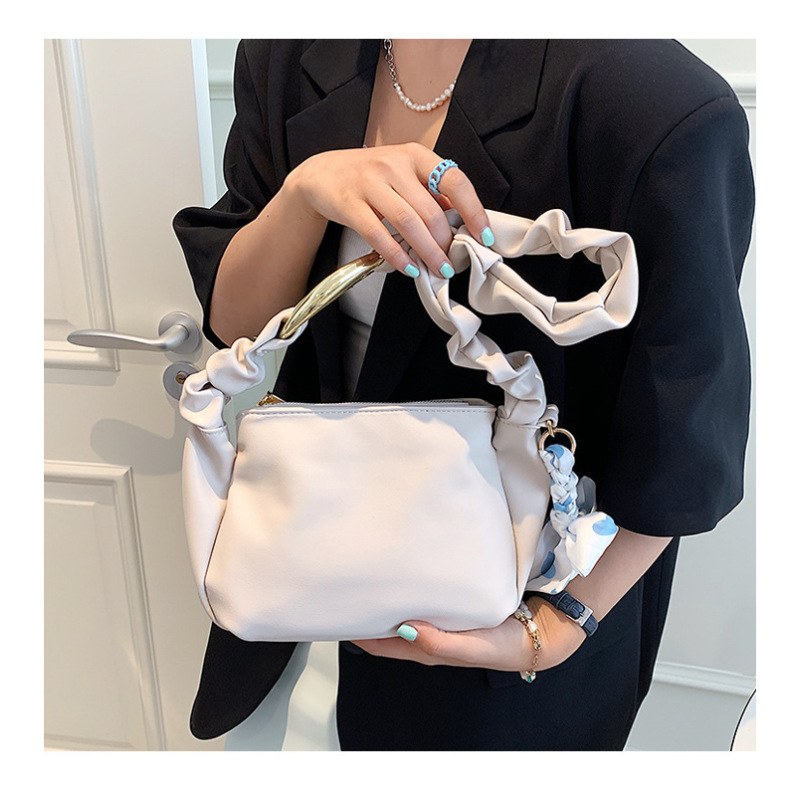 2021 New Girly Fashion Temperament Fold Cloud Bag Ladies Hand Bag All-Match One-Shoulder Bag Elegant Luxury Handbags For Women