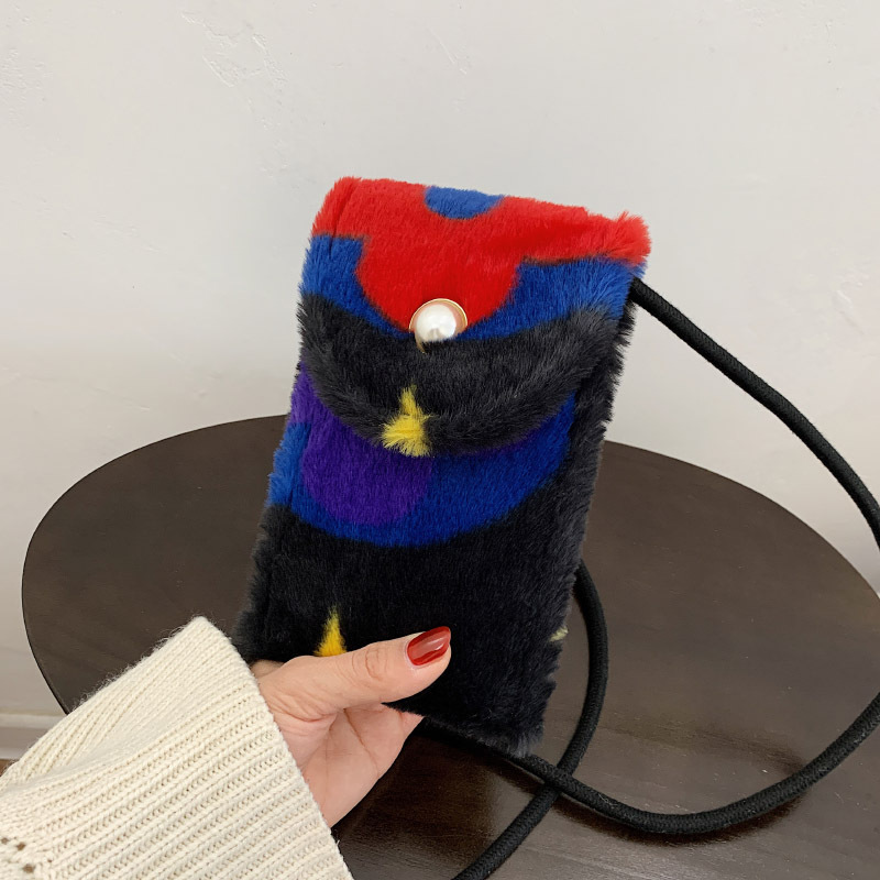 Small square mini bags women handbags ladies bags designer handbags for women fur purses