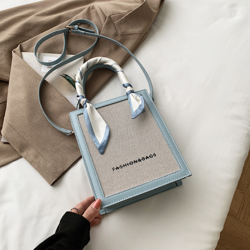 New Trendy Fashion Simple Ladies Handbags Women Bags Shoulder Bag Internet Celebrity Portable Small Square Bag Handbags