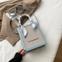 New Trendy Fashion Simple Ladies Handbags Women Bags Shoulder Bag Internet Celebrity Portable Small Square Bag Handbags