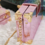 Wholesale Luxury Messenger Bags Fashion Purses Lock Sequins Chain Clutch Bag Bling Purse And Handbags Women