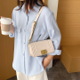2021 New arrivals stone pattern small square bags women handbags ladies fashion handbags for women purses and handbags