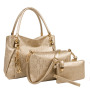 Picture In-The-Mother Bag Three-Piece Women Bag Shoulder Messenger Handbag