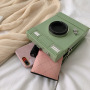 Ins Fun Creative Chain Handbags For Women Retro Camera Style Casual Bag Cute Girl Heart Crossbody Bag Women