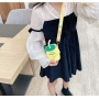 Amazon Hot Sale 2021 New Shoulder Bag Designer Purses Silicone Small Change Mini Bag Avocado Children Diagonal Bag Purse 2021