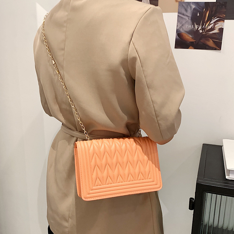 2021 New Summer Small Chain Bag Wholesale Designer Wallets And Ladies Handbags For Ladies Pu Leather Ladies Messenger Bag