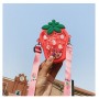 Ins Trendcy Influence Cute Girl Heart Fruit Coin Purse Summer Creative Sling Bag Princess Mini Bags Cross Body Bag