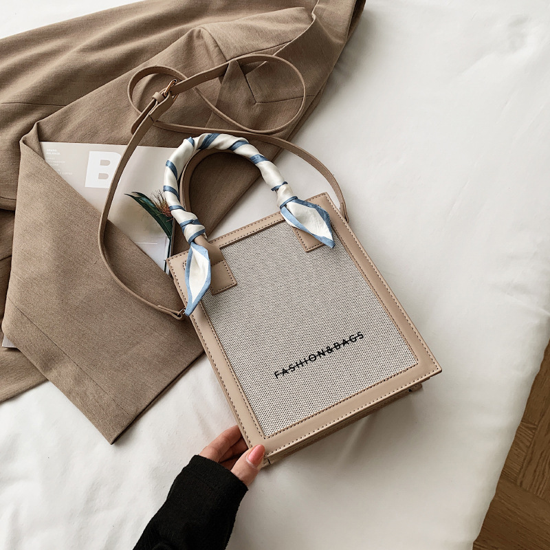 New Trendy Fashion Simple Ladies Handbags Women Bags Shoulder Bag Internet Celebrity Portable Small Square Bag Handbags