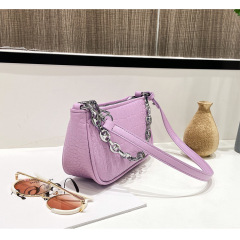 Leather One-Shoulder Diagonal Ladies Underarm Bag Handbag