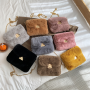 Small Square Bags Women Handbags Ladies Designer Handbags For Women Fur Purses