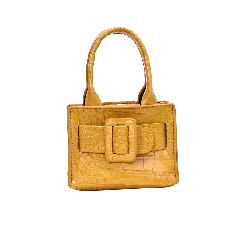 Mini Children's Bag Women Stone Pattern One-Shoulder Messenger Handbag