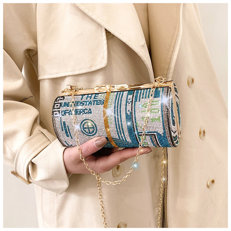 2021 diamond dollar bags women hand bags ladies bling purses bags fashion handbags for women purses