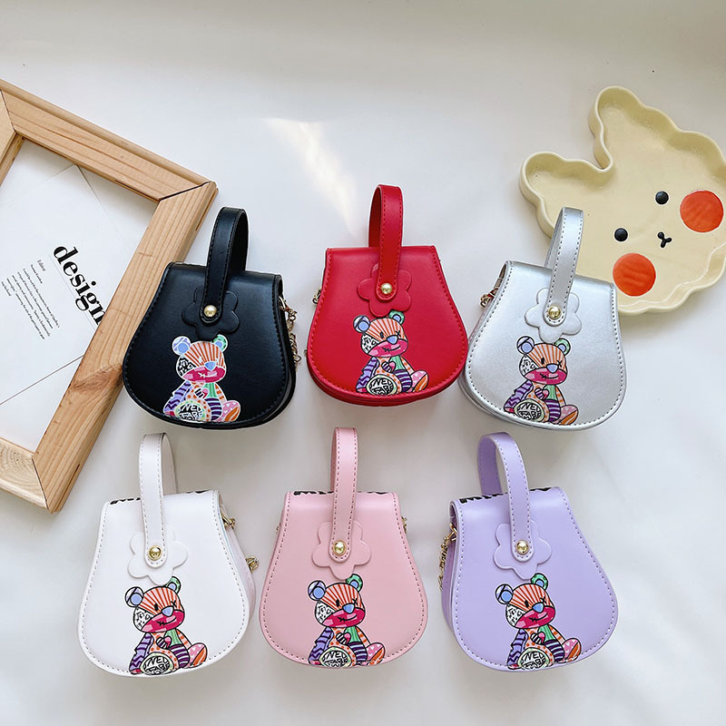 Autumn And Winter New Mini Small Fragrance Children'S Handbags Princess Chain Messenger Bag Girls Handbags Kids Purses