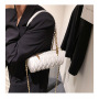 Hot Sales New Trendy Fashion Chain Fold Cylinder Bag Real Leather Handbags Ins Messenger Luxury Handbags For Women Hand Bags