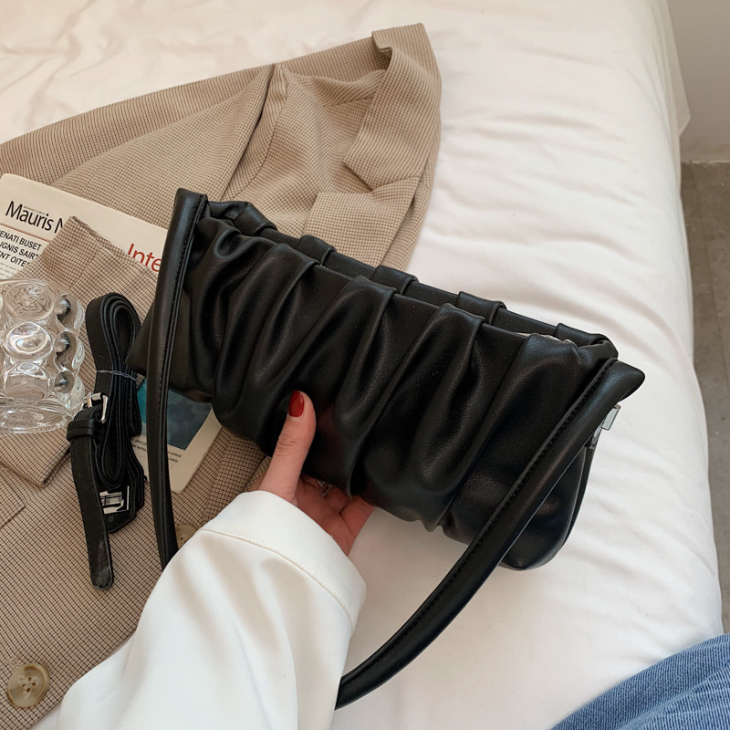 Folded Cloud Bag Women's Shoulder Handbag Fashion Messenger Underarm Bag