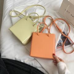 Women's Leather Handbags Solid Color Shoulder Bag