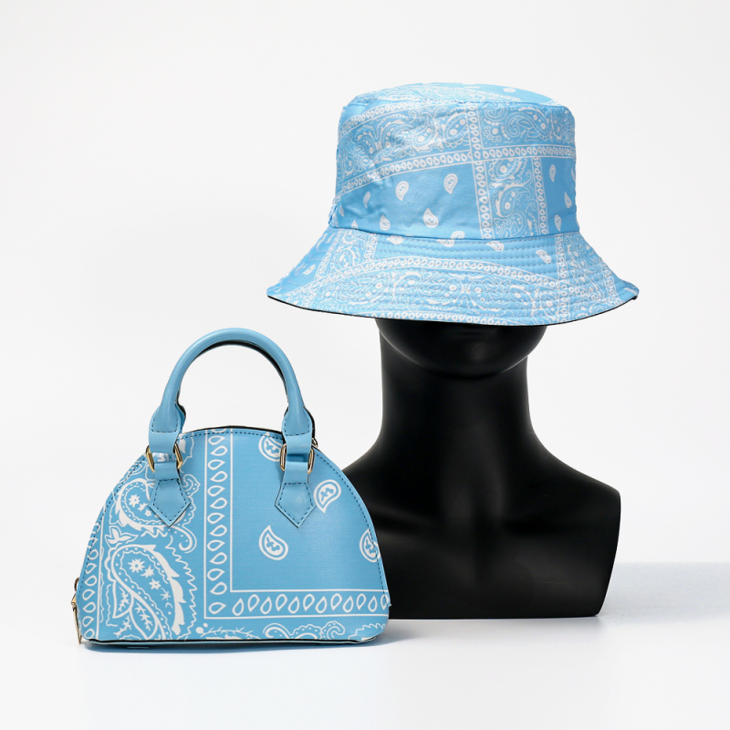 Wholesale Ins 2021 New Fashion Cashew Flower Women Handbag Set Portable Simple Chain Shoulder Bag Diagonal Ladies Bandana Bags