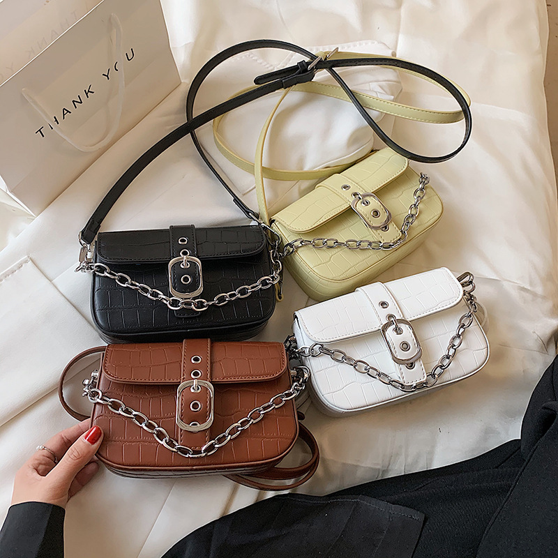 2021 New Chain Portable Cross Bodybag Woman Handbag Ins Korean Cross Bodybag Wholesale Custom Bags Women Handbags Ladies