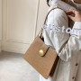 Leather Messenger Ladies Stone Pattern Underarm Bag Handbag