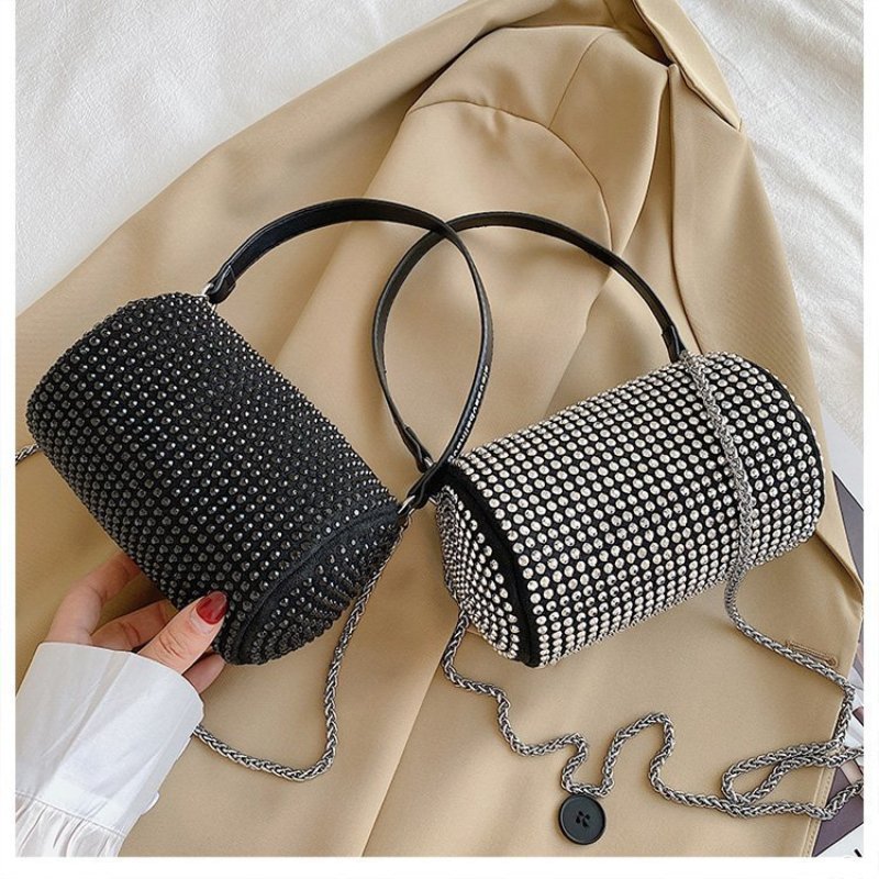 高品質のカスタムラインストーン財布とハンドバッグ、高級女性用韓国ファッション新作レディースハンドバッグ、エレガントな女性用ハンドバッグレディース