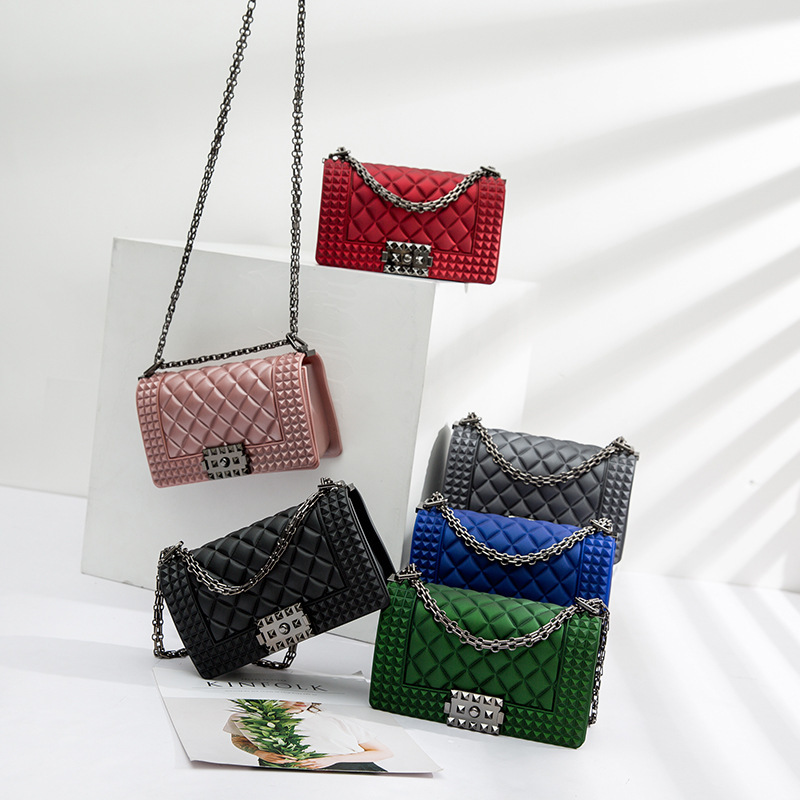 2020 Wholesale Colorful Sling Bags Designer Handbags Famous Brand Jelly Purses Handbags for Women