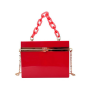 2021 new square box lock acrylic bag wholesale crossbody bags women handbags purse lady handbags