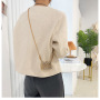 Creativity Metal Wrought Iron Diamond Face Chain Shoulder Bag Messenger Bag Wholesale Hollow Personality Women Handbags