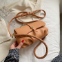 2021 New Fashion Female Bag Texture Single Shoulder Messenger Bag Female Ins Satchels Bag