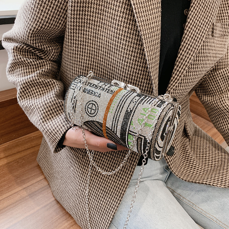 2021 diamond dollar bags women hand bags ladies bling purses bags fashion handbags for women purses