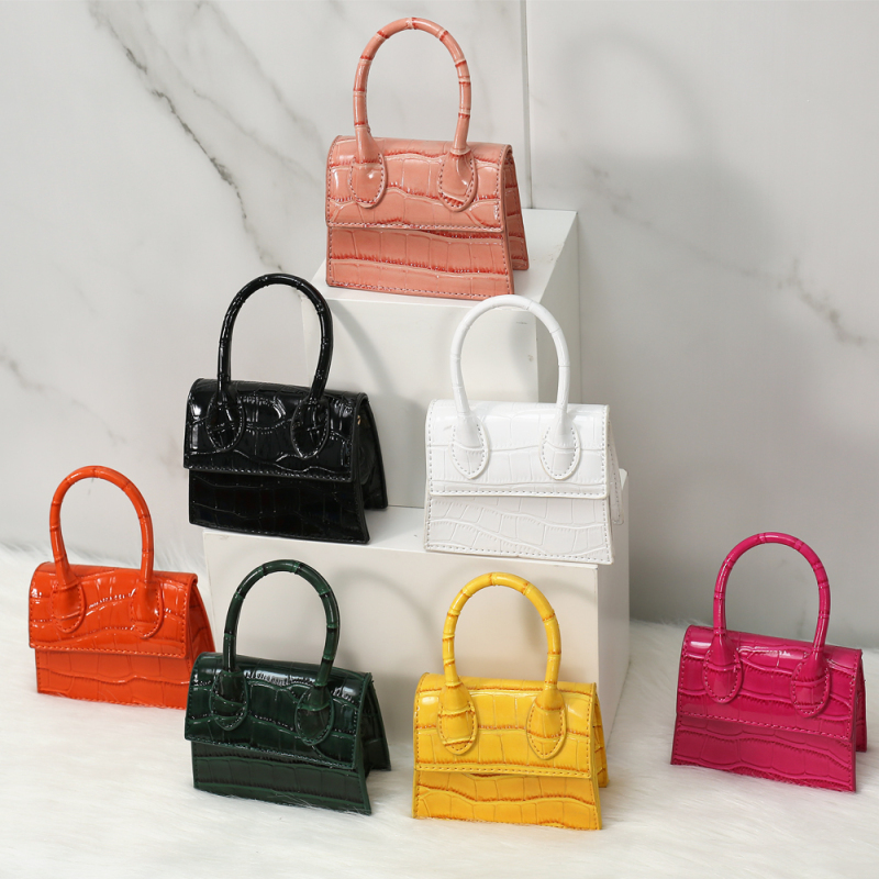 Fashion Candy Color Single Shoulder Bags Women Handbags Mini Jelly Purses 2021 Kid Purses and Handbags