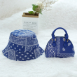Blue Hats and Purse Set